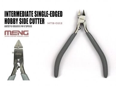 Meng Model -  Intermediate Single-edged Hobby Side Cutter, MTS-022