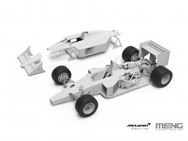 Meng Model - McLaren MP4/4 1988, 1/12, RS-004 3