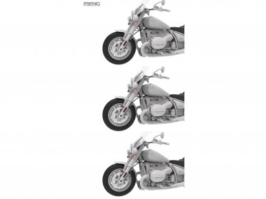 Meng Model - BMW R18 Classic, 1/9, MT-006 10 Meng Model - BMW R18 Classic, 1/9, MT-006 10