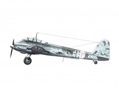 Meng Model - Messerschmitt Me410A-1 High Speed Bomber, 1/48, LS-003 10