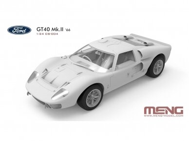 Meng Model - Team Shelby American Ford GT40 Mk.II 1966 Le Mans 24h, 1/24, CS-004 1