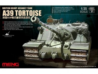 Meng Model - British Heavy Assault Tank A39 Tortoise, 1/35, TS-002 Meng Model - British Heavy Assault Tank A39 Tortoise, 1/35, TS-002