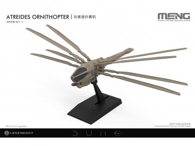 Meng Model - Dune Atreides Ornithopter (Wingspan 173 mm and length 88 mm), MMS-011 2