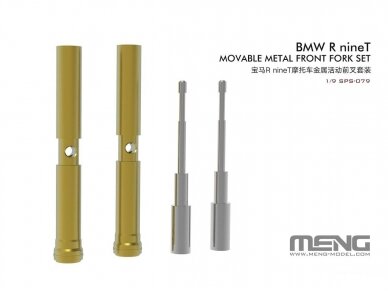 Meng Model - BMW R nineT movable metal front fork set, 1/9, SPS-079 3