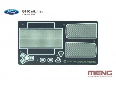 Meng Models - Ford GT40 Mk.II'66, 1/12, RS-002 10