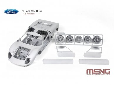 Meng Models - Ford GT40 Mk.II'66, 1/12, RS-002 11