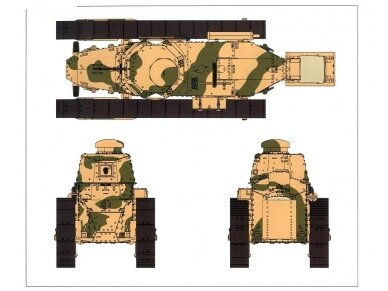 Meng Model - FRENCH FT-17, 1/35, TS-011 11