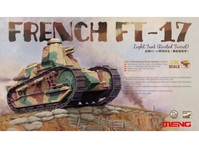 Meng Model - FRENCH FT-17, 1/35, TS-011