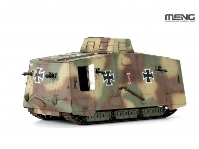 Meng Model - German A7V Tank (Krupp) & Engine, 1/35, TS-017S 3 Meng Model - German A7V Tank (Krupp) & Engine, 1/35, TS-017S 3