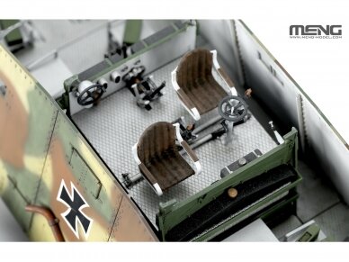 Meng Model - German A7V Tank (Krupp) & Engine, 1/35, TS-017S 6 Meng Model - German A7V Tank (Krupp) & Engine, 1/35, TS-017S 6