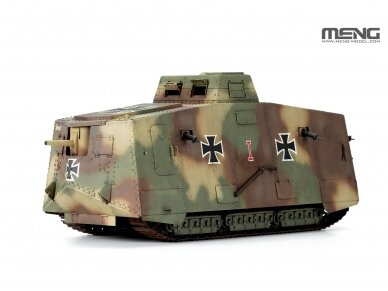 Meng Model - German A7V Tank (Krupp) & Engine, 1/35, TS-017S 2