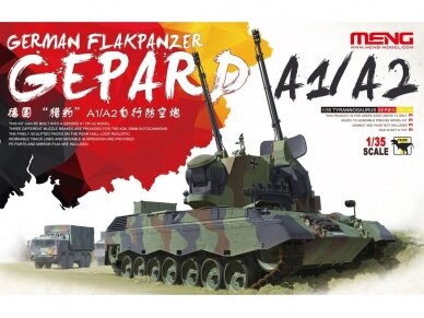 Meng Model - German Flakpanzer Gepard A1/A2, 1/35, TS-030