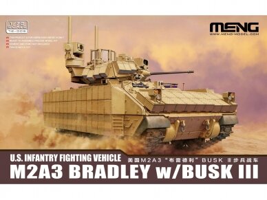 Meng Model - M2A3 Bradley w/ BUSK III, 1/72, 72-005 Meng Model - M2A3 Bradley w/ BUSK III, 1/72, 72-005
