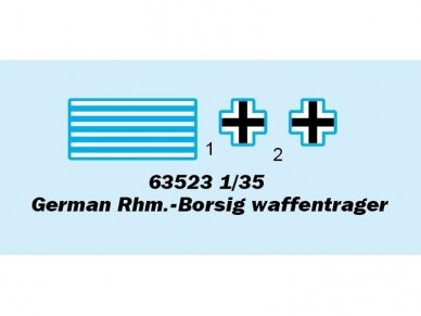 I Love Kit - German Rhm.-Borsig Waffentrager, 1/35, 63523 1