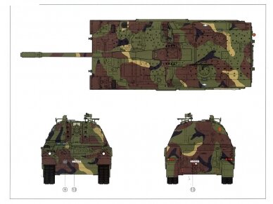 Meng Model - German Panzerhaubitze 2000 Self-Propelled Howitzer, 1/35, TS-012 21