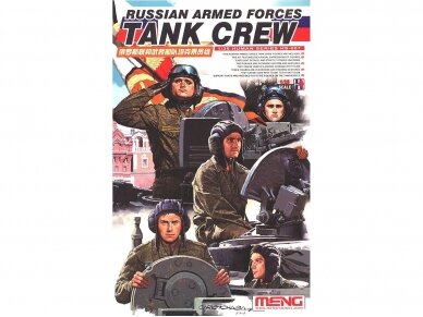 Meng Model - Russian Tank Crew, 1/35, HS-007