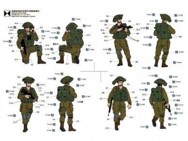 Meng Model - IDF Infantry Set, 1/35, HS-004 3