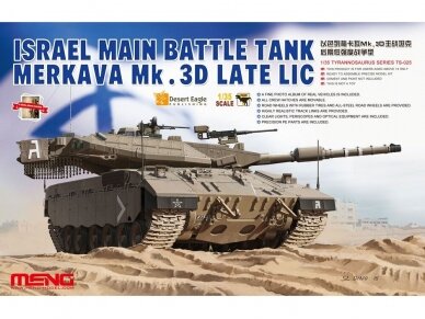 Meng Model - Israel Main Battle Tank Merkava Mk.3D Late LIC, 1/35, TS-025