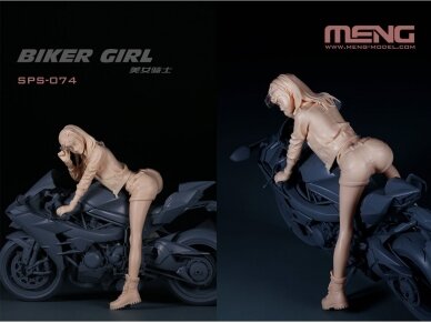 Meng Model - Biker Girl, 1/9, SPS-074 1