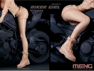 Meng Model - Biker Girl, 1/9, SPS-074 2