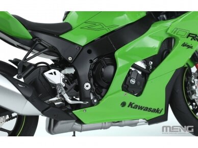 Meng Model - Kawasaki Ninja ZX-10RR Pre-Coloured Edition, 1/9, MT-008S 6