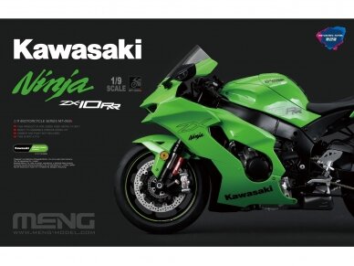 Meng Model - Kawasaki Ninja ZX-10RR Pre-Coloured Edition, 1/9, MT-008S Meng Model - Kawasaki Ninja ZX-10RR Pre-Coloured Edition, 1/9, MT-008S