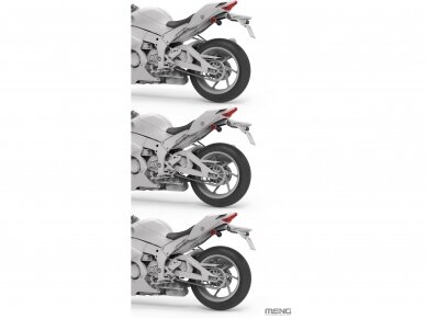 Meng Model - Kawasaki Ninja ZX-10RR, 1/9, MT-008 4 Meng Model - Kawasaki Ninja ZX-10RR, 1/9, MT-008 4