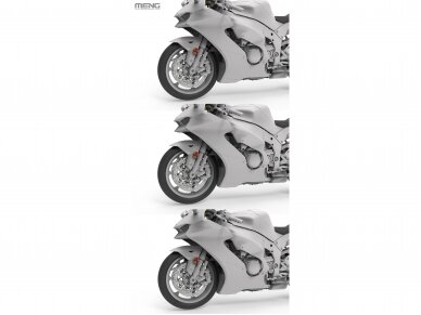 Meng Model - Kawasaki Ninja ZX-10RR, 1/9, MT-008 3 Meng Model - Kawasaki Ninja ZX-10RR, 1/9, MT-008 3
