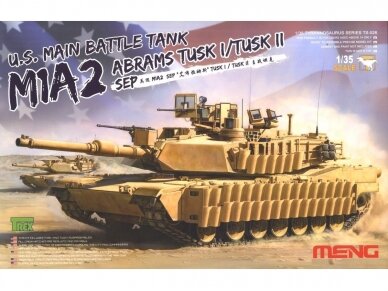 Meng Model - M1A2 Abrams TUSK I/TUSK II SEP, 1/35, TS-026
