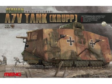Meng Model - German A7V Tank (Krupp), 1/35, TS-017