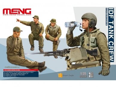 Meng Model - IDF Tank Crew (4 figures), 1/35, HS-002