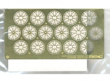 Meng Model - British Rolls Royce Armored Car Pattern 1914/1920, 1/35, VS-010 14 Meng Model - British Rolls Royce Armored Car Pattern 1914/1920, 1/35, VS-010 14