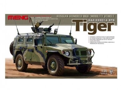 Meng Model - Russian GAZ-233014 STS Tiger Russian Armoured High Mobility Vehicle, 1/35, VS003