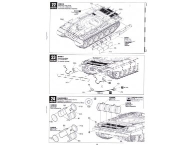 Meng Model - Russian Main Battle Tank T-72B3, 1/35, TS-028 21
