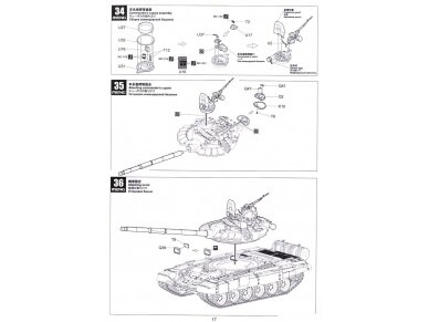 Meng Model - Russian Main Battle Tank T-72B3, 1/35, TS-028 25