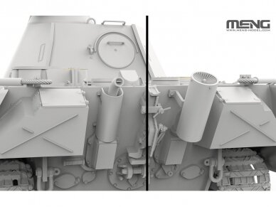 Meng Model - Panther Ausf.G Late w/ FG1250 Active Infrared Night Vision System, 1/35, TS-054 5 Meng Model - Panther Ausf.G Late w/ FG1250 Active Infrared Night Vision System, 1/35, TS-054 5