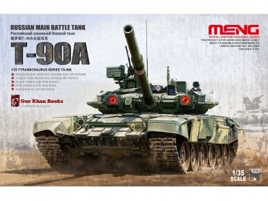 Meng Model - Russian T-90A Russian Main Battle Tank, 1/35, TS-006