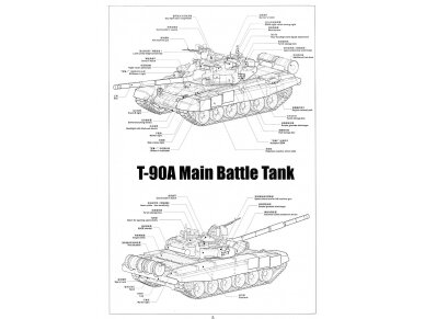 Meng Model - Russian T-90A Russian Main Battle Tank, 1/35, TS-006 21