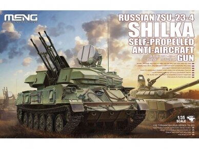 Meng Model - Russian ZSU-23-4 Shilka Self-Propelled Anti-Aircraft Gun, 1/35, TS-023 Meng Model - Russian ZSU-23-4 Shilka Self-Propelled Anti-Aircraft Gun, 1/35, TS-023