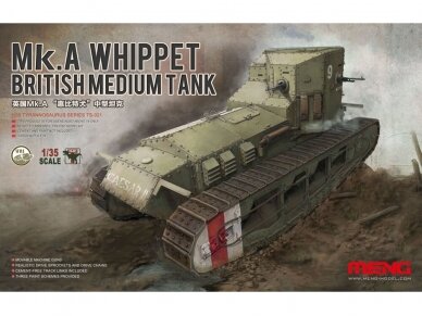 Meng Model - British Medium Tank Mk.A Whippet, 1/35, TS-021