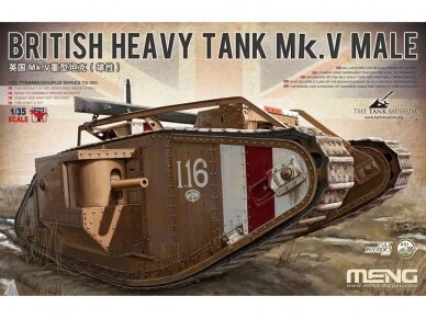 Meng Model - British Heavy Tank Mk.V Male, 1/35, TS-020