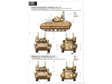 Meng Model - US Cavalry Fighting Vehicle M3A3 Bradley w/Busk III, 1/35, SS-006 8