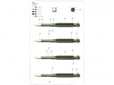 Meng Model - Russian 9K37M1 BUK Air defense missile system SAM, 1/35, SS-014 5