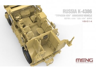 Meng Model - Russian K-4386 Typhoon-VDV Armored Vehicle, 1/35, VS-014 3