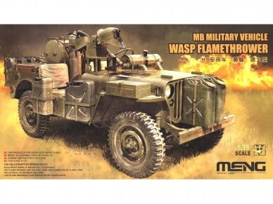 Meng Model - Wasp Flamethrower Jeep, 1/35, VS-012