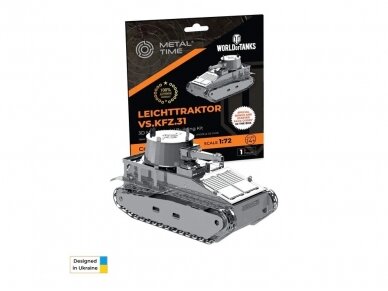 Metal Time - Konstruktorius Vs.Kfz.31 Leichttraktor, 1/72, WoT, World of Tanks, MT063