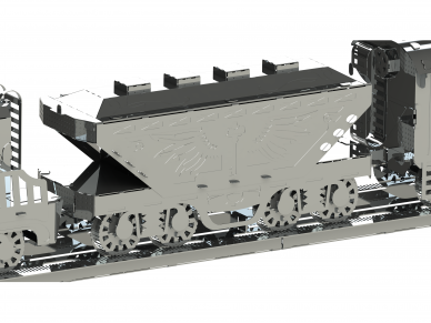 Metal Time - Konstruktors Heavy Loco (mehānisks), MT023 7 Metal Time - Konstruktors Heavy Loco (mehānisks), MT023 7