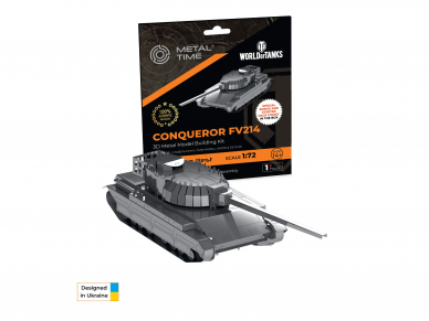 Metal Time - Konstruktorius Conqueror FV214, 1/72, WoT, World of Tanks, MT069