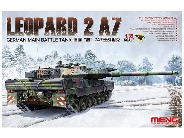 Meng Model - Leopard 2 A7, 1/35, TS-027 Meng Model - Leopard 2 A7, 1/35, TS-027