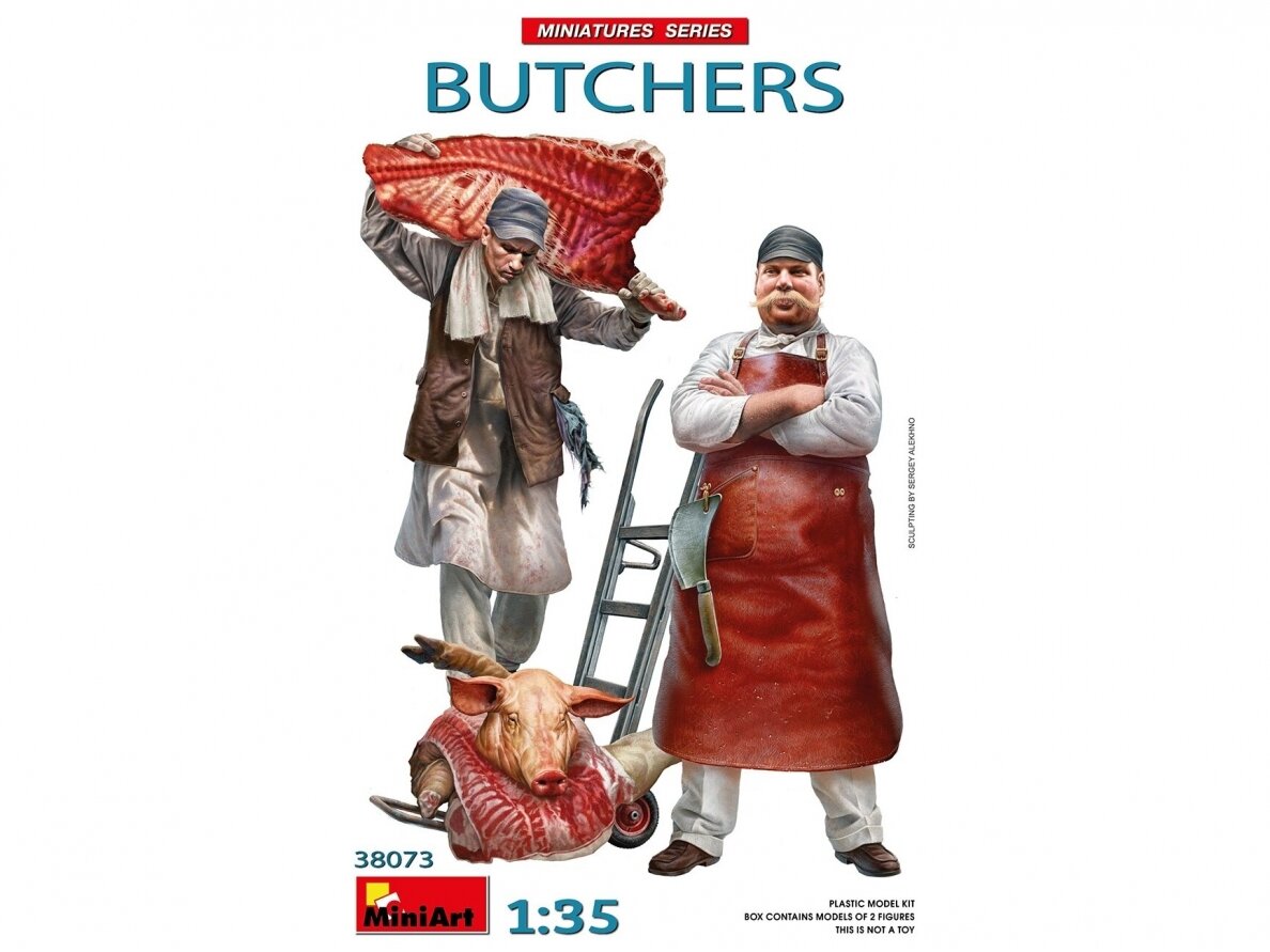 Miniart - Butchers, 1/35, 38073 Miniart - Butchers, 1/35, 38073